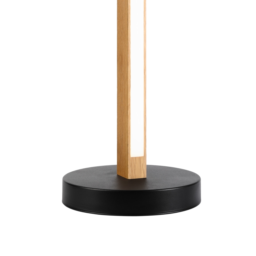 LED Stolní lampa VERDE LED/10W/230V 3000K dub/černá