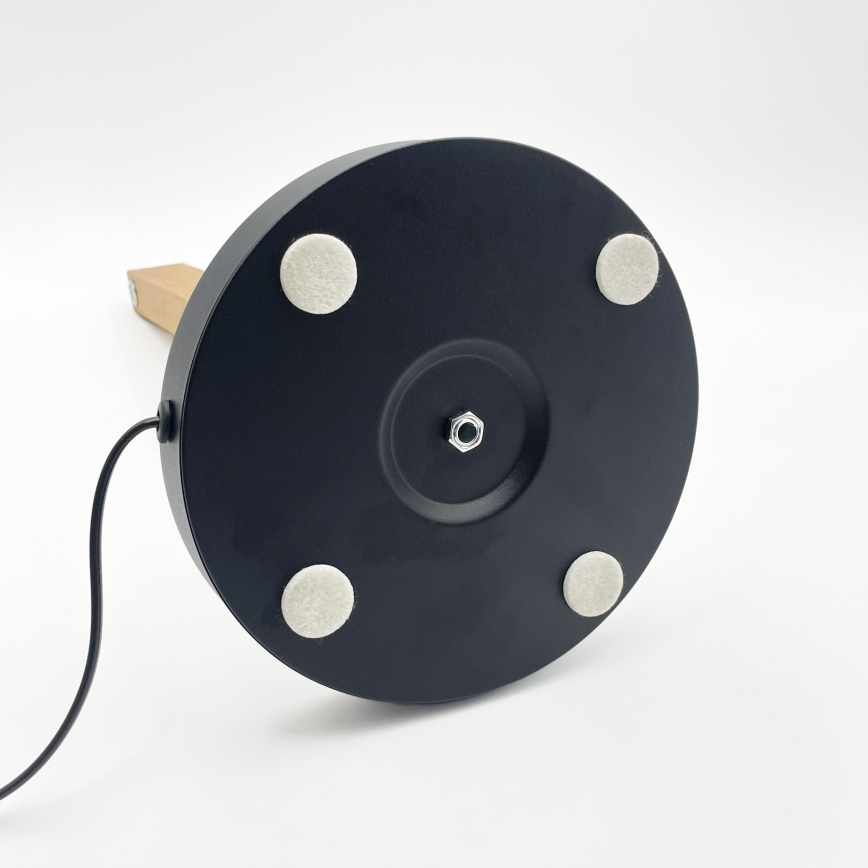 LED Stolní lampa VERDE LED/10W/230V 3000K dub/černá