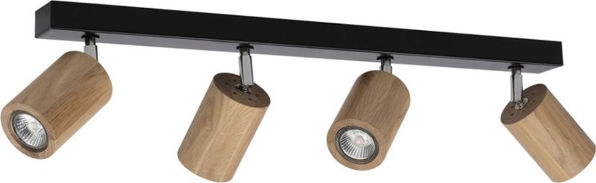 LED Stropní bodové svítidlo MATTI 4xGU10/5W/230V dub