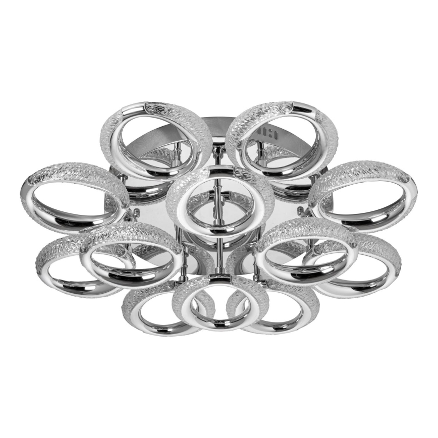 LED Stropní svítidlo 12xLED/14W/230V 3000-5000K pr. 60 cm lesklý chrom