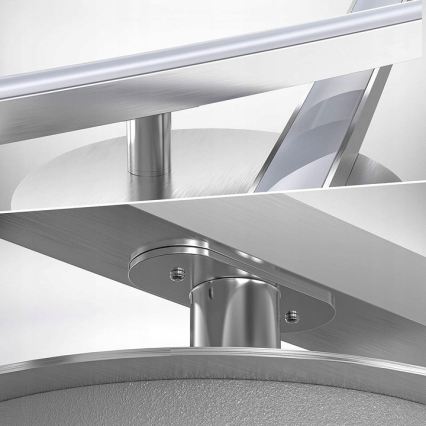 LED Stropní svítidlo 2xLED/6W/230V lesklý chrom