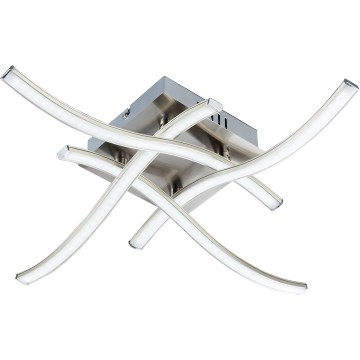 LED Stropní svítidlo 4xLED/2,6W/230V 3000K matný chrom