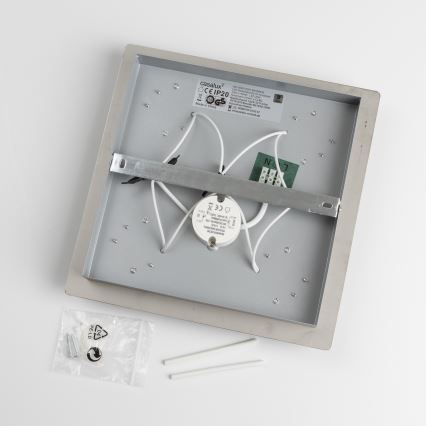 LED Stropní svítidlo 4xLED/4W/230V matný chrom