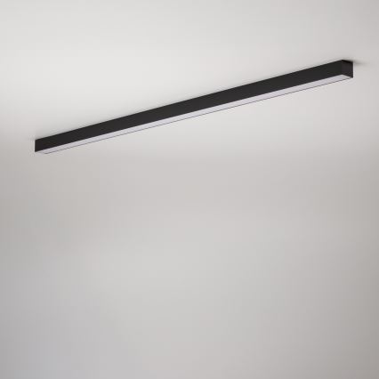 LED Stropní svítidlo ALLDAY BASIC LED/20/30/40W/230V 2700/4000/6000K 120 cm černá