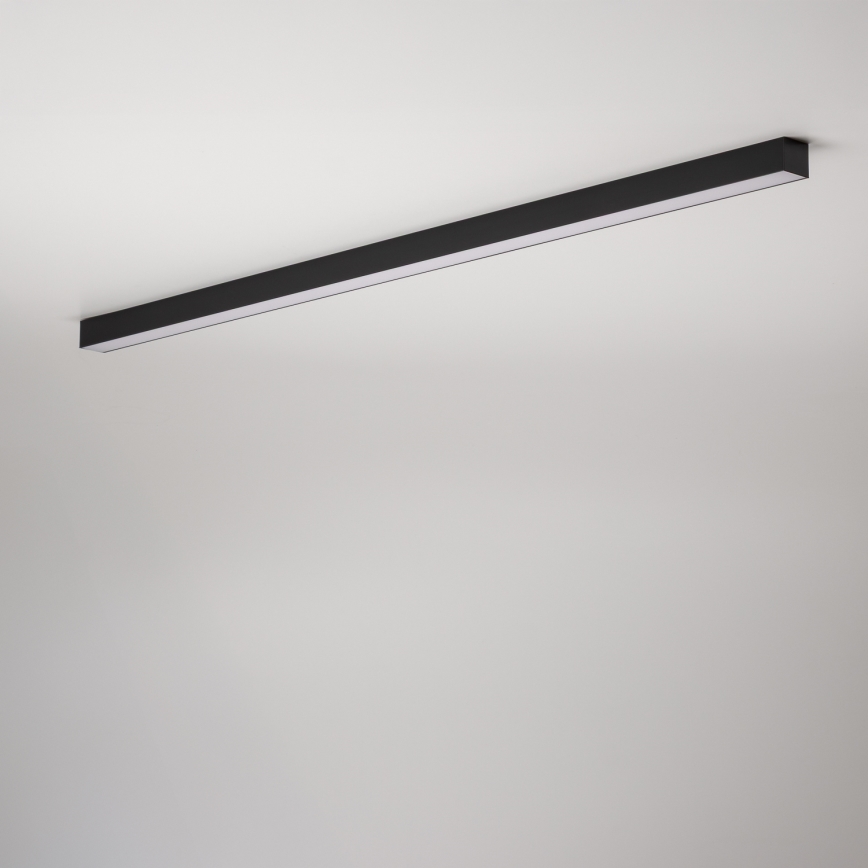 LED Stropní svítidlo ALLDAY BASIC LED/20/30/40W/230V 2700/4000/6000K 120 cm černá