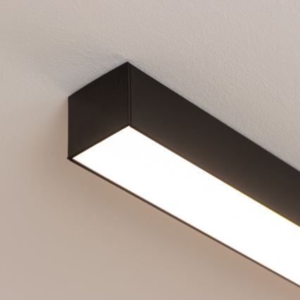 LED Stropní svítidlo ALLDAY BASIC LED/20/30/40W/230V 2700/4000/6000K 120 cm černá
