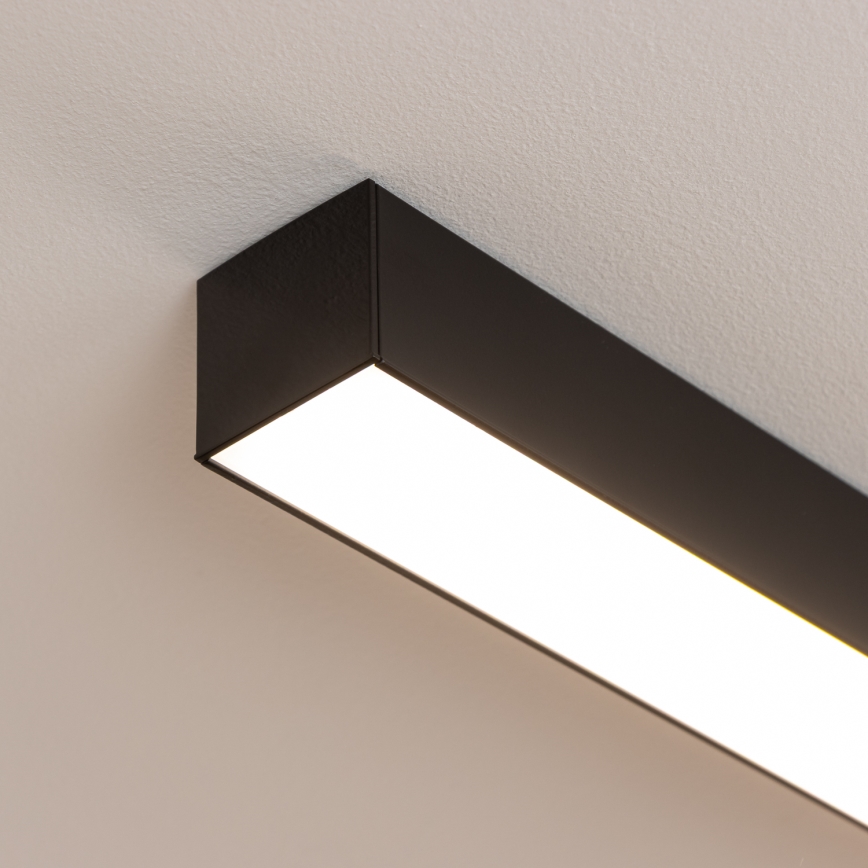 LED Stropní svítidlo ALLDAY BASIC LED/20/30/40W/230V 2700/4000/6000K 120 cm černá