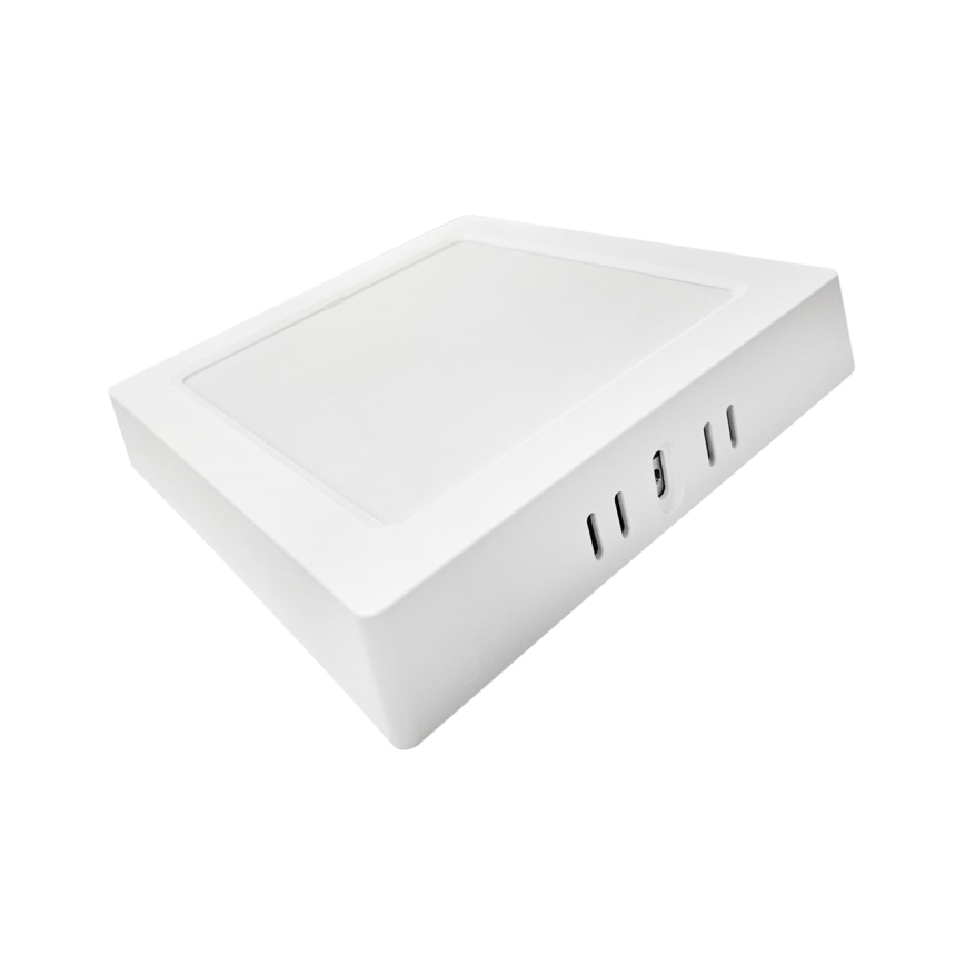 LED Stropní svítidlo BLOCK LED/12W/230V 4000K 16,7x16,7 cm bílá
