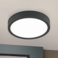 LED Stropní svítidlo BULLY LED/12W/230V pr. 14 cm černá