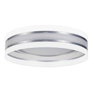 LED Stropní svítidlo CORAL LED/24W/230V bílá/stříbrná