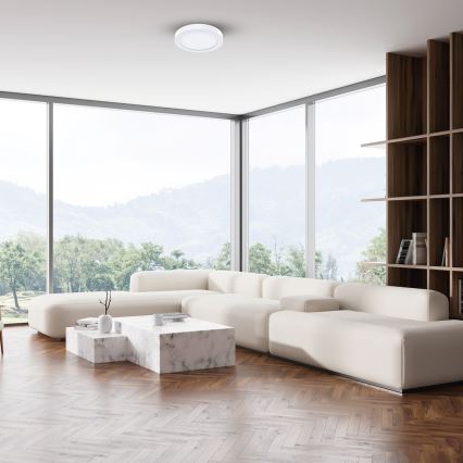 LED Stropní svítidlo EVORA LED/6W/230V 3000/4000/6000K pr. 14 cm bílá