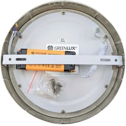 LED Stropní svítidlo FENIX LED/12W/230V 2800K pr. 17 cm