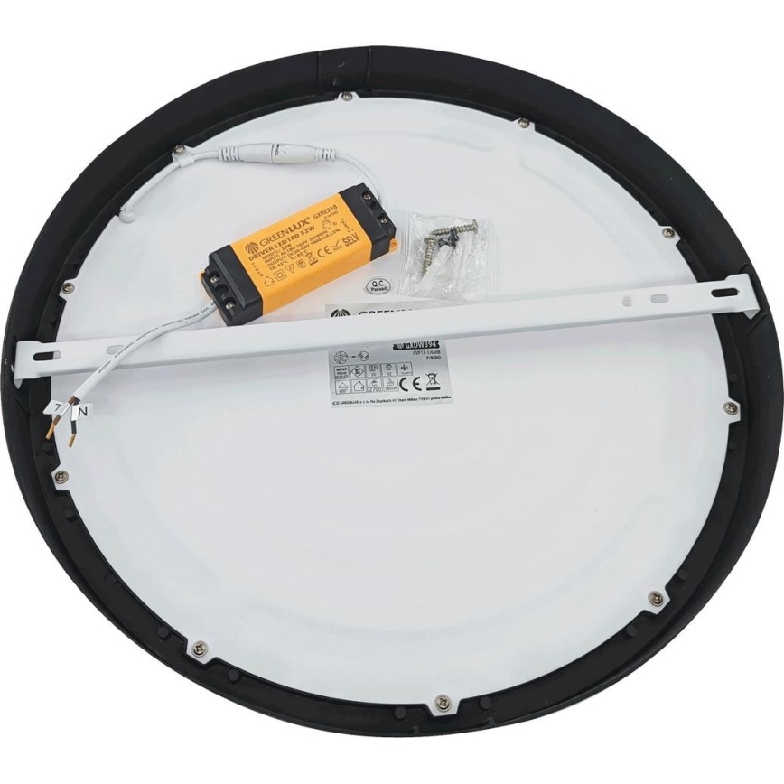 LED Stropní svítidlo FENIX LED/32W/230V 3800K pr. 40 cm