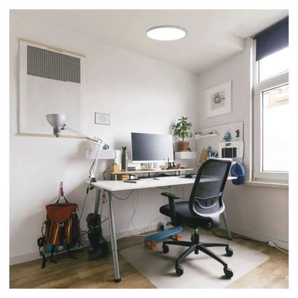 LED Stropní svítidlo FLORI LED/18W/230V 4000K bílá pr. 29 cm