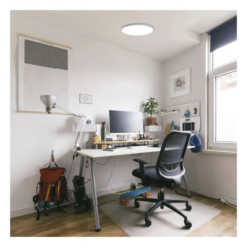 LED Stropní svítidlo FLORI LED/18W/230V 4000K bílá pr. 29 cm