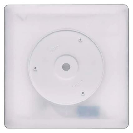 LED Stropní svítidlo FLORI LED/18W/230V 4000K černá 29x29 cm