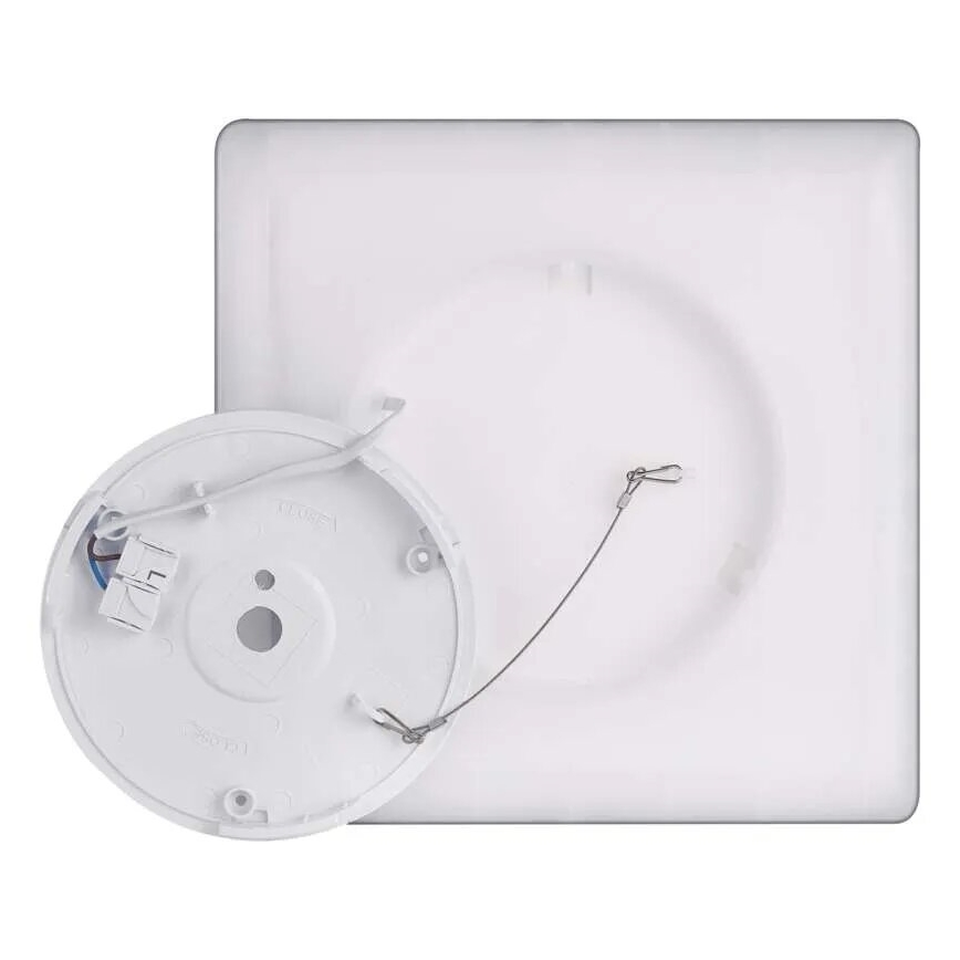 LED Stropní svítidlo FLORI LED/18W/230V 4000K černá 29x29 cm