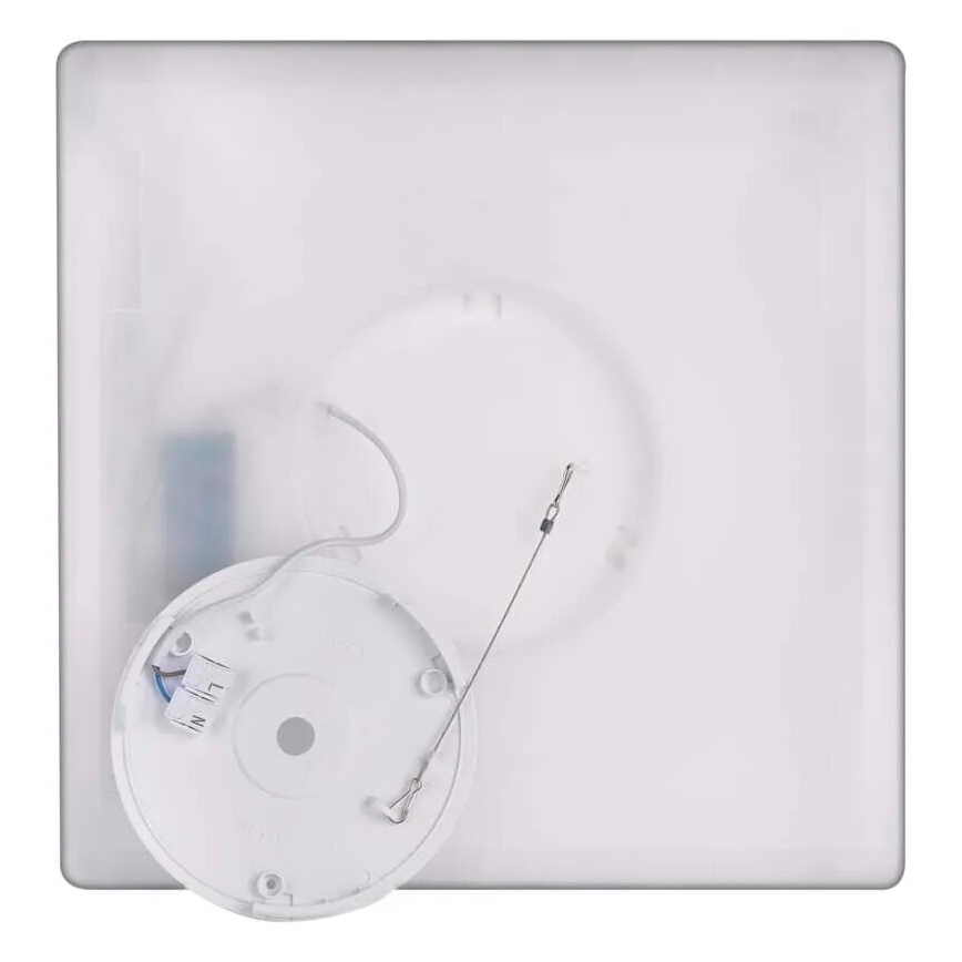 LED Stropní svítidlo FLORI LED/22W/230V 4000K černá 42x42 cm