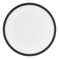 LED Stropní svítidlo FLORI LED/22W/230V 4000K černá pr. 42 cm
