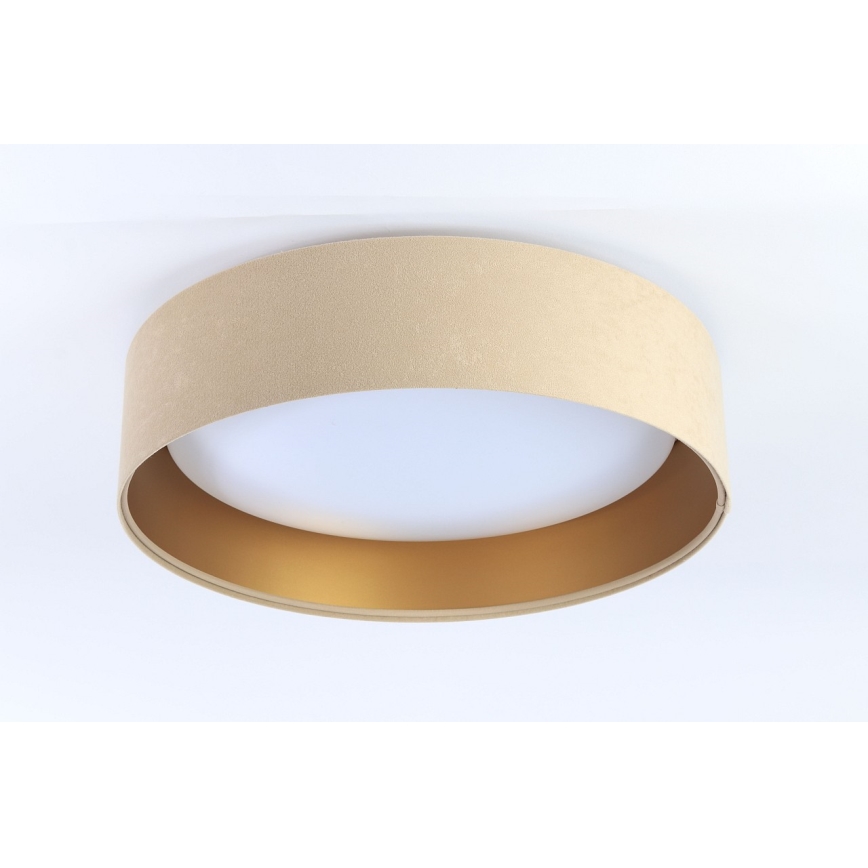 LED Stropní svítidlo GALAXY LED/24W/230V pr. 44 cm béžová/zlatá