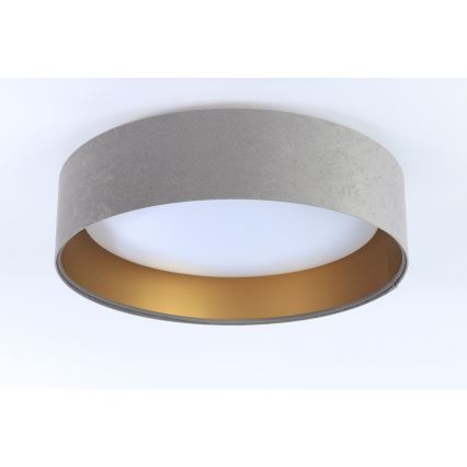 LED Stropní svítidlo GALAXY LED/24W/230V pr. 44 cm šedá/zlatá