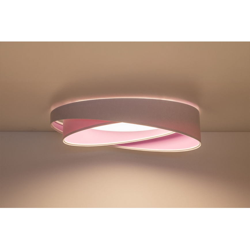 LED Stropní svítidlo GALAXY MODERN LED/24W/230V pr. 55 cm bílá/fialová