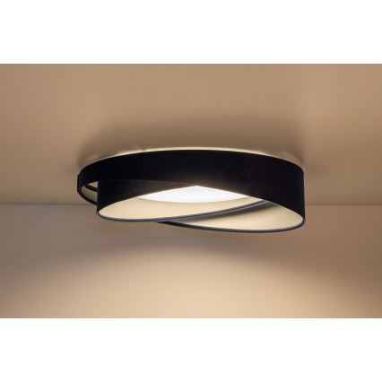 LED Stropní svítidlo GALAXY MODERN LED/24W/230V pr. 55 cm modrá/stříbrná