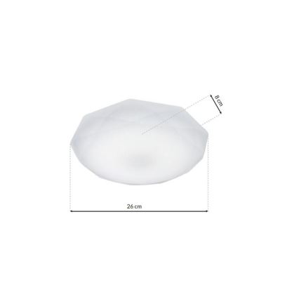 LED Stropní svítidlo HEX LED/12W/230V