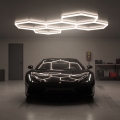 LED Stropní svítidlo HEXLINE LED/216W/230V 4000K 208x300 cm bílá