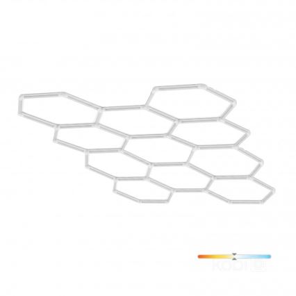 LED Stropní svítidlo HEXLINE LED/513W/230V 4000K 300x516 cm bílá