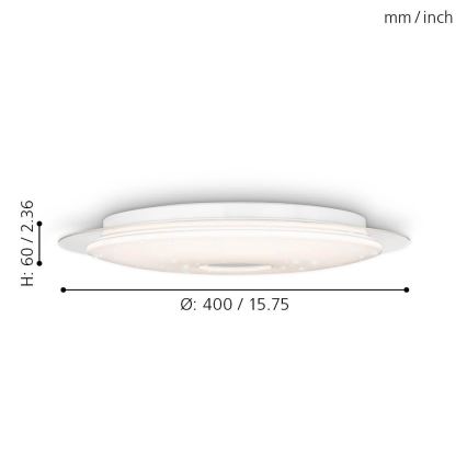 LED Stropní svítidlo IGROKA LED/18,8W/230V