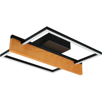 LED Stropní svítidlo LARYSA LED/11,5W/230V 35x45 cm borovice