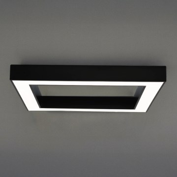 LED Stropní svítidlo LED/100W/230V 3000/4000/6500K 80x80 cm černá