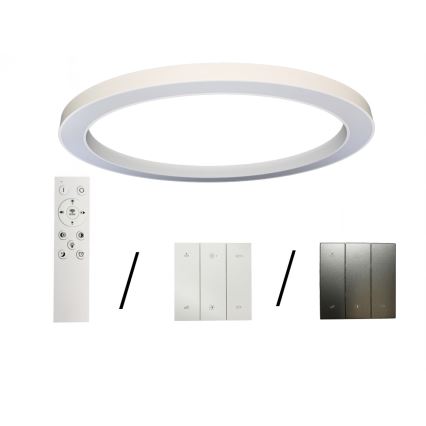 LED Stropní svítidlo LED/115W/230V 3000/4000/6500K pr. 120 cm bílá