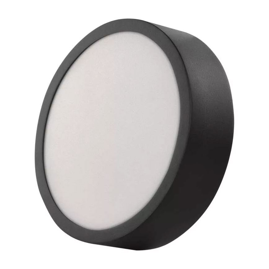 LED Stropní svítidlo NEXXO LED/12,5W/230V 3000/3500/4000K pr. 17 cm černá