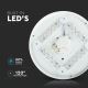 LED Stropní svítidlo LED/12W/230V 25,5cm 3000K/4000K/6400K
