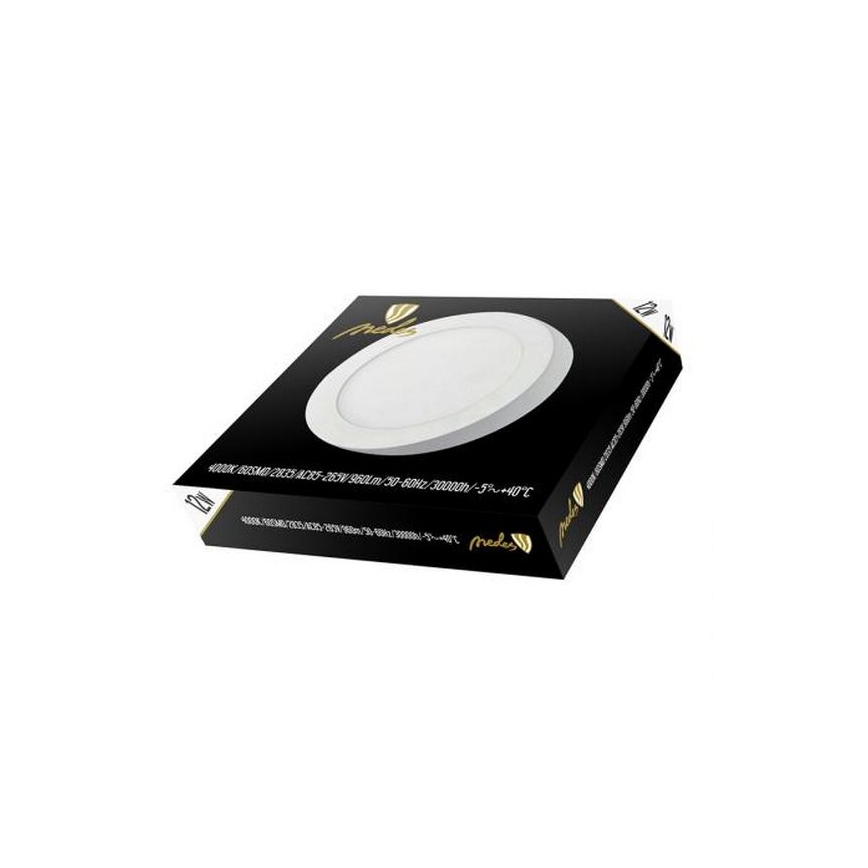 LED Stropní svítidlo LED/12W/230V 4000K pr. 17,2 cm