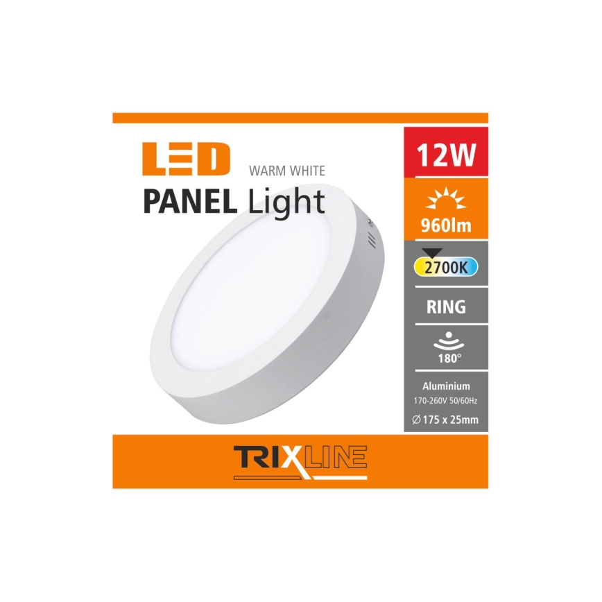 LED Stropní svítidlo LED/12W/230V