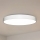 LED Stropní svítidlo LED/135W/230V 3000/4000/6500K pr. 80 cm bílá