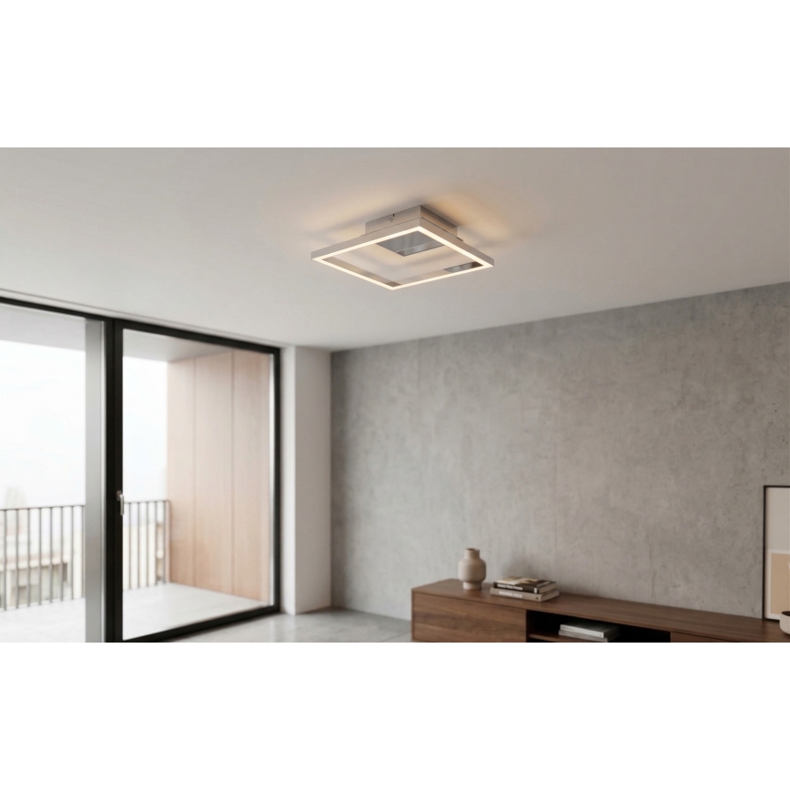 LED Stropní svítidlo LED/14W/230V lesklý chrom