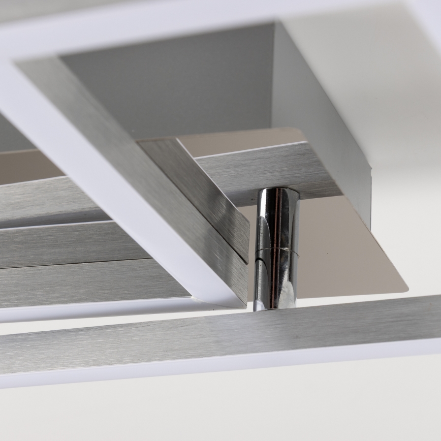 LED Stropní svítidlo LED/17W/230V matný chrom