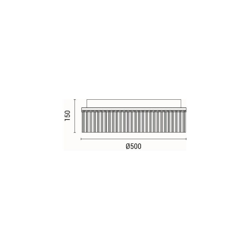 LED Stropní svítidlo LED/18W/230V 3000K