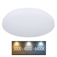 LED Stropní svítidlo LED/18W/230V 31cm 3000K/4000K/6400K mléčná