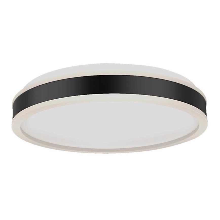 LED Stropní svítidlo LED/18W/230V 4000K pr. 35 cm černá