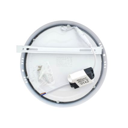 LED Stropní svítidlo LED/18W/230V 4200K pr. 21 cm bílá