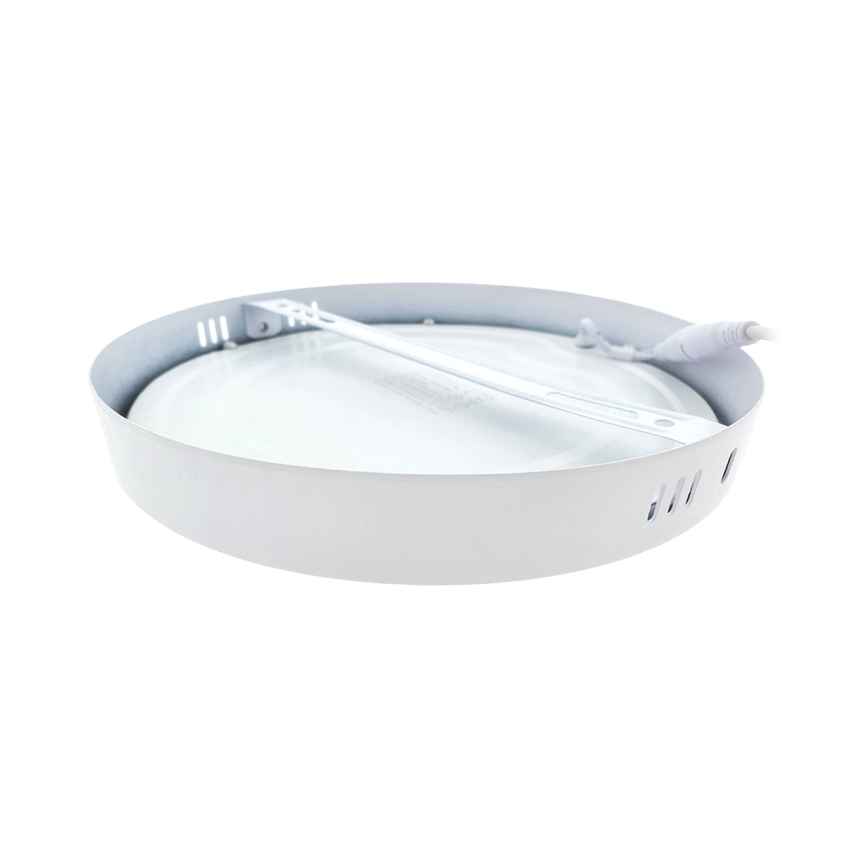 LED Stropní svítidlo LED/18W/230V 4200K pr. 21 cm bílá