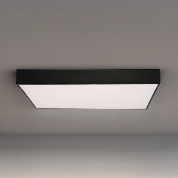 LED Stropní svítidlo LED/215W/230V 3000/4000/6500K 80x80 cm černá