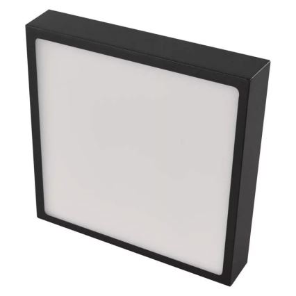 LED Stropní svítidlo NEXXO LED/21W/230V 3000/3500/4000K 22,5x22,5 cm černá