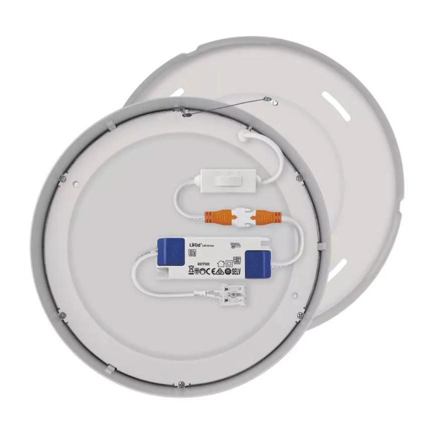 LED Stropní svítidlo NEXXO LED/21W/230V 3000/3500/4000K pr. 22,5 cm bílá