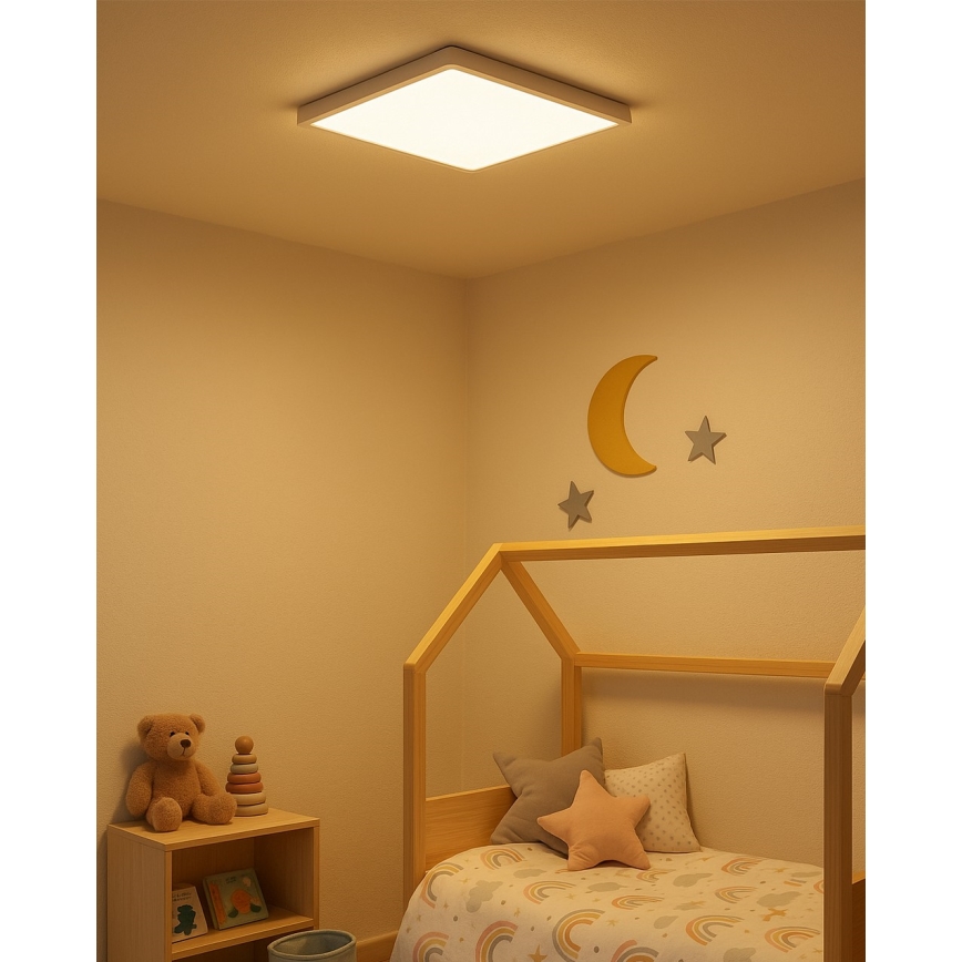 LED Stropní svítidlo LED/24W/230V 3000/4000/6500K 30x30 cm bílá